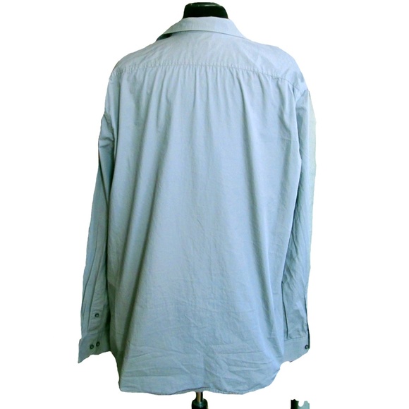 Structure Men's Grey Embroidered Shirt ~ Size XL - Picture 2 of 5